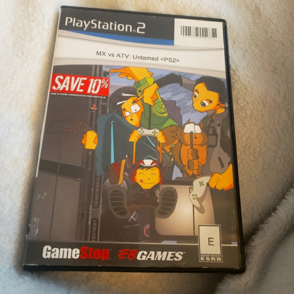 Playstation 2 MX vs ATV Untamed 2007 Game